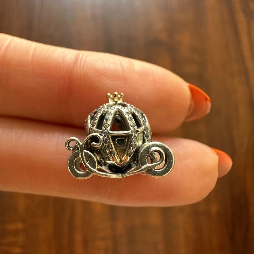 RETIRED Pandora Charm - Disney Cinderella's Pumpkin Coach